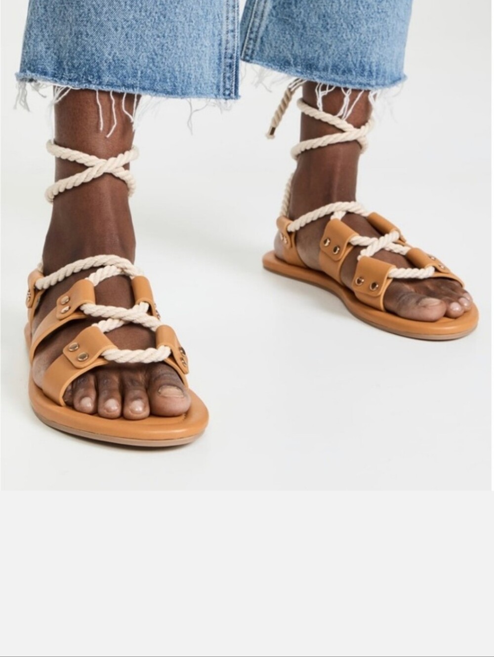 Ulla Johnson Eva Rope Sandals 38 EU